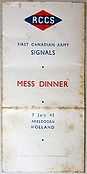 First Canadian Army Signals Mess Dinner Program Apeldoorn Jul 1945 (1).jpg